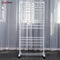 Herzberg Home & Living Herzberg Hg-8034Wht: Moving Clothes Rack - Wit