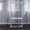 Herzberg Home & Living Herzberg Hg-8034Wht: Moving Clothes Rack - Wit