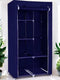 Herzberg - Opberg garderobe - blauw - 110x74x35 cm