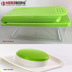 Herzberg Snijmachine en Hakmolen - Multifunctioneel - Groen