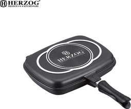 Herzog 28cm Die Casting Dubbele Koekenpan