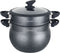 Herzog Hr-2006 : Pot À Couscous Enduit De Pierre Noire - 5L