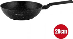 Herzog Hr-2616: Wok Met Marmercoating Van 28Cm