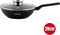 Herzog Hr-2617: Wok Van 28Cm Met Marmercoating En Glazen Deksel Met Aromaknop