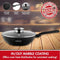 Herzog Hr-2618: Wok Van 32Cm Met Marmercoating En Glazen Deksel Met Aromaknop
