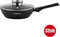 Herzog Hr-3612: 32Cm Met Marmer Gecoate Frituurpan Met Aromaknop En Afneembaar Handvat