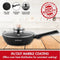Herzog Hr-3617: Wok Van 28 Cm Met Marmercoating, Deksel Met Aromaknop En Afneembaar Handvat