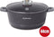 Herzog Hr-5212: 44Cm Marmeren Braadpan Met Aromaknop - 25L