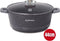 Herzog Hr-5212: 44Cm Marmeren Braadpan Met Aromaknop - 25L