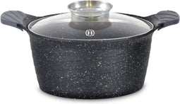 Herzog Hr-5221: 20Cm Marmeren Braadpan Met Aromaknop - 2.6L