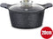 Herzog Hr-5221: 20Cm Marmeren Braadpan Met Aromaknop - 2.6L