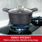 Herzog Hr-5223: 28Cm Marmeren Braadpan Met Aromaknop - 7.1L