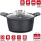 Herzog Hr-5223: 28Cm Marmeren Braadpan Met Aromaknop - 7.1L