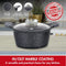 Herzog Hr-5224: 32Cm Met Marmer Gecoate Braadpan Met Aromaknop - 10.2L