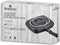 Herzog HR-DP34M - Die Casting Dubbele Grill Pan 34cm Zwart