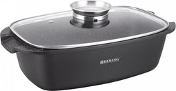 Herzog HR-ROS32M Braadpan 32 cm Inductie Gas Keramisch Elektrisch