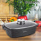 Herzog HR-ROS32M Braadpan 32 cm Inductie Gas Keramisch Elektrisch