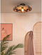 GOOD&MOJO Plafonniere Andros - Naturel/Zwart - Ø45cm - Scandinavisch