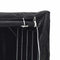 vidaXL - Haardhoutrek - met - regenhoes - 100,5x40,5x110,5 - cm - staal