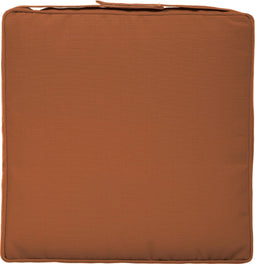 Hespéride Korai Stoelkussen met klittenband - Waterafstotend - Afneembare hoes - 40x40cm - Terracotta