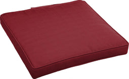 Hespéride Korai Stoelkussen met klittenband - Waterafstotend - Afneembare hoes - 40x40cm - Bordeaux