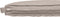 Hespéride Korai Stoelkussen met klittenband - Waterafstotend - Afneembare hoes - 40x40cm - Beige