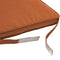 Hespéride Korai Stoelkussen met klittenband - Waterafstotend - Afneembare hoes - 40x40cm - Terracotta