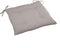 Hespéride Korai Stoelkussen met lintjes - Waterafstotend - Afneembare hoes - 4 knopen - 40x40cm - Taupe
