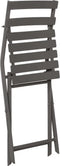 Hespéride Luxe bistrostoel - Greensboro Stoel - Donkergrijs - 50x42x81cm