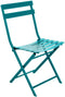 Hespéride Luxe bistrostoel - Greensboro Stoel - Eendblauw - 50x42x81cm