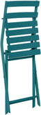 Hespéride Luxe bistrostoel - Greensboro Stoel - Eendblauw - 50x42x81cm