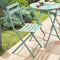 Hespéride Luxe bistrostoel - Greensboro Stoel - Jadegroen - 50x42x81cm