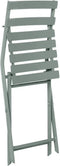 Hespéride Luxe bistrostoel - Greensboro Stoel - Olijfgroen - 50x42x81cm