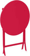 Hespéride - Luxe Bistrotafel - Greensboro Tafel - Granaatappel Amber - 60x60x71cm