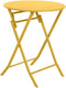 Hespéride - Luxe Bistrotafel - Greensboro Tafel - Mosterd - 60x60x71cm