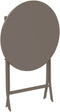 Hespéride - Luxe Bistrotafel - Greensboro Tafel - Tonkabruin - 60x60x71cm