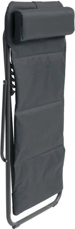 Hespéride Luxe Bistrotuinstoel - Opvouwbaar - Antraciet - Jubbe - 81x59x98cm
