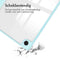 imoshion Tablet Hoes - Geschikt voor Samsung Galaxy Tab A9 Plus - Trifold Hardcase Bookcase - Lichtblauw