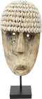 Het Cowrie Masker on Stand - Medium