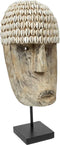Het Cowrie Masker on Stand - Medium