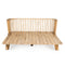 Het Dubbele Malawi Dagbed - Naturel Wit