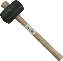 HET MELKMEISJE Rubber hamer 55 mm hard rubber vlak