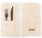 Het Oh My Gee Bestekzakje - Creme - Set van 4