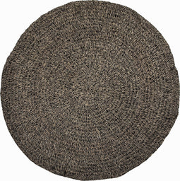 Het Seagrass Tapijt - Naturel Zwart - 200