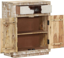 vidaXL - Dressoir - 60x30x75 - cm - massief - mangohout