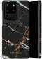 Selencia Hoesje Geschikt voor Samsung Galaxy S20 Ultra Hoesje - Selencia Maya Fashion Backcover - zwart
