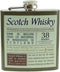 Heupfles met Whisky weetjes - Glen Appin of Scotland