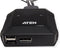 Aten US3312 - USB-C 4K DisplayPort KVM-schakelaar - 2 poorten met externe poortkiezer (2 stuks)