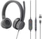 Lenovo Go Wired ANC - On-Ear Headset - USB-C - Grijs