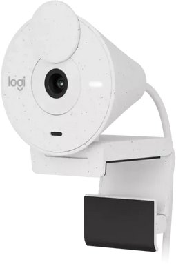 Logitech Brio 300 - Webcam - Full HD 1080p - Off-white